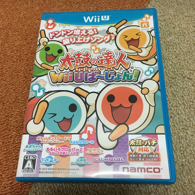 任天堂(ニンテンドウ)のWiiU  太鼓の達人 エンタメ/ホビーのゲームソフト/ゲーム機本体(家庭用ゲームソフト)の商品写真