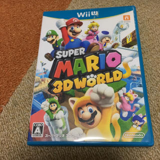 ニンテンドウ(任天堂)のWiiU  スーパーマリオ3Dワールド(家庭用ゲームソフト)
