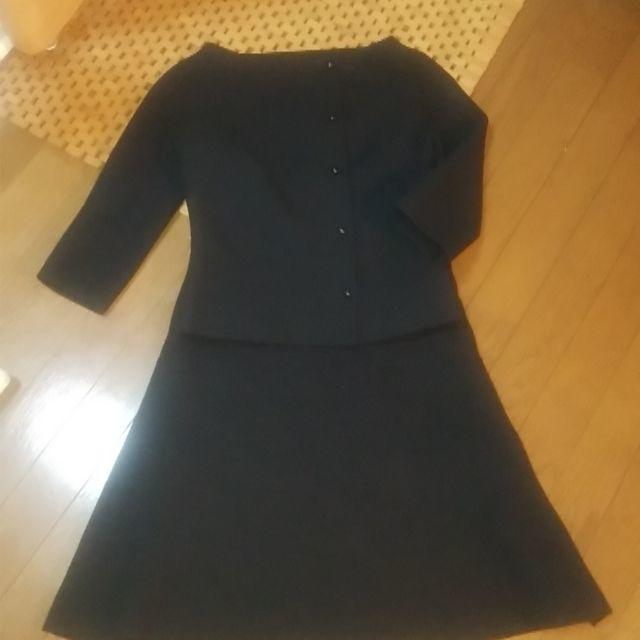 Sybilla(シビラ)の黒レトロなスタイルスーツ レディースのフォーマル/ドレス(スーツ)の商品写真