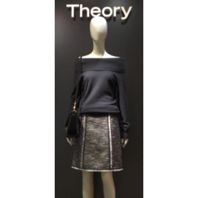 theory(セオリー)のセオリー カシミヤ混 セーター ブラック レディースのトップス(ニット/セーター)の商品写真