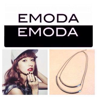 エモダ(EMODA)のEMODA 2連ネックレス(ネックレス)