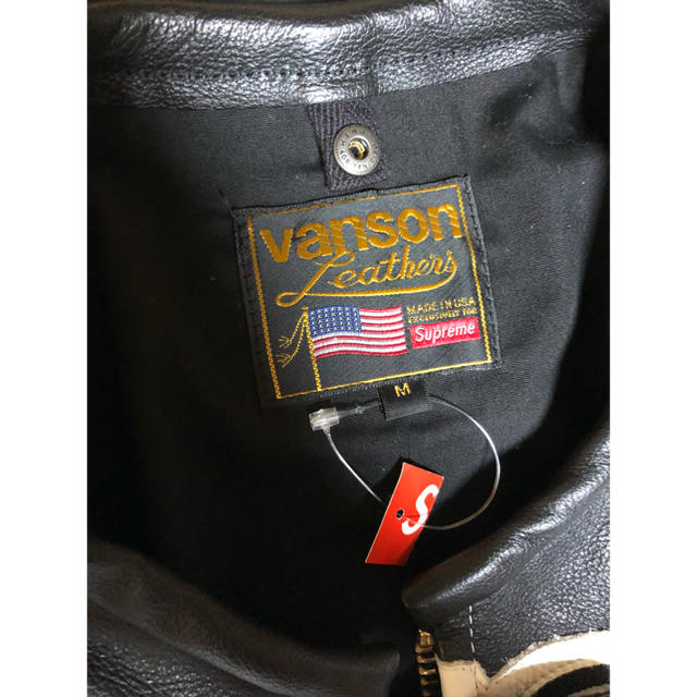 supreme vanson 17AW タグ レシート付き 登坂