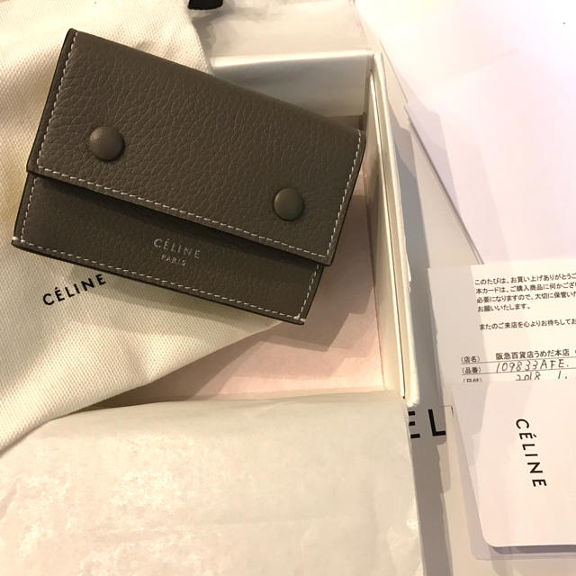 celine - セリーヌ ミニ財布 三つ折り財布の通販 by rin shop｜セリーヌならラクマ