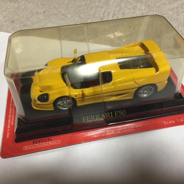 Ferrari(フェラーリ)のFERRARI F50 エンタメ/ホビーのおもちゃ/ぬいぐるみ(ミニカー)の商品写真