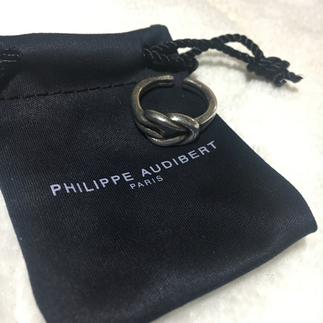 Philippe Audibert(フィリップオーディベール)のフィリップオーディベール 完売 ねじれリング PHILIPPE AUDIBERT レディースのアクセサリー(リング(指輪))の商品写真