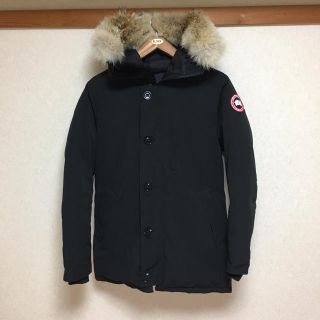 カナダグース(CANADA GOOSE)の《美品》 カナダグース ジャスパー 黒 L/G 国内正規品(ダウンジャケット)