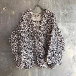 used fringe cardigan(カーディガン)