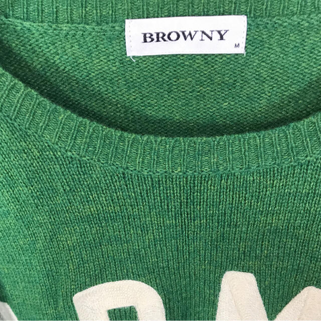 BROWNY(ブラウニー)のbrowny ニット セーター M メンズのトップス(ニット/セーター)の商品写真