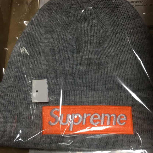 Supreme(シュプリーム)のsupreme box logo ビーニー ニット シュプリーム new era メンズの帽子(ニット帽/ビーニー)の商品写真