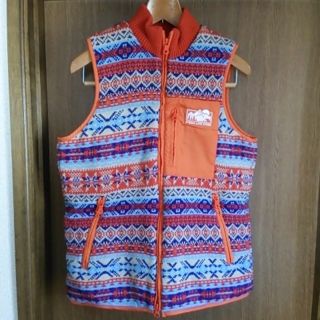 ビーミング ライフストア バイ ビームス(B:MING LIFE STORE by BEAMS)の古着BMING LIFE STORE BEAMSビームスノルディック柄中綿ベスト(ベスト)