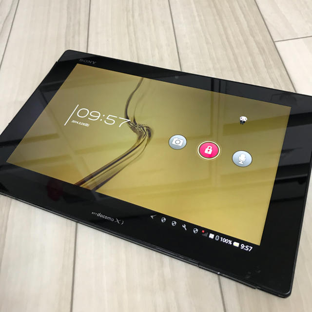 Xperia(エクスペリア)のxperia タブレット so-03e 判定◯ スマホ/家電/カメラのPC/タブレット(タブレット)の商品写真