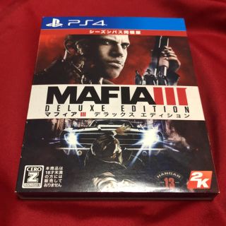 プレイステーション4(PlayStation4)のPS4 マフィア3 デラックスエディション 美品(家庭用ゲームソフト)