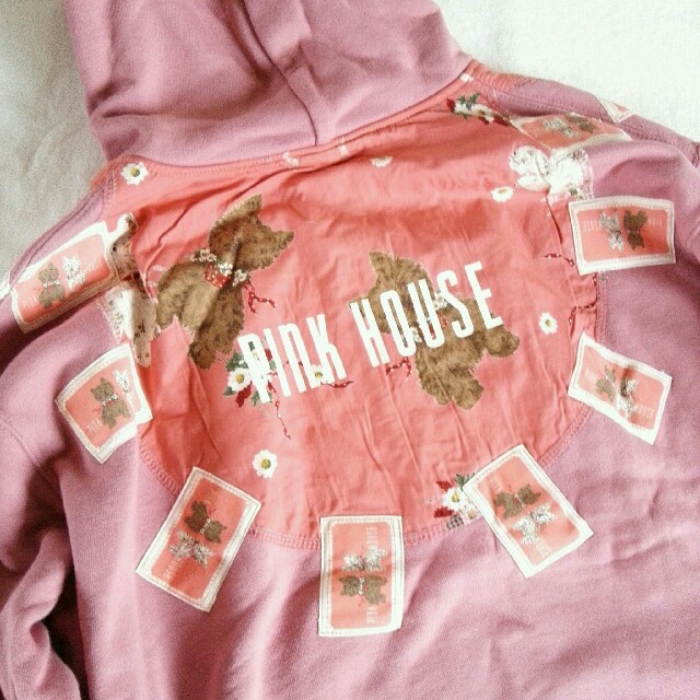 PINK HOUSE - 90sレトロpinkhouseピンクハウスパーカーの通販 by 古着 ...
