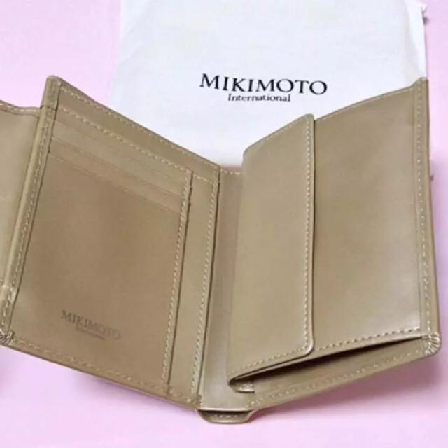 MIKIMOTO(ミキモト)の新品 ミキモト インターナショナル 二つ折り財布 レディースのファッション小物(財布)の商品写真