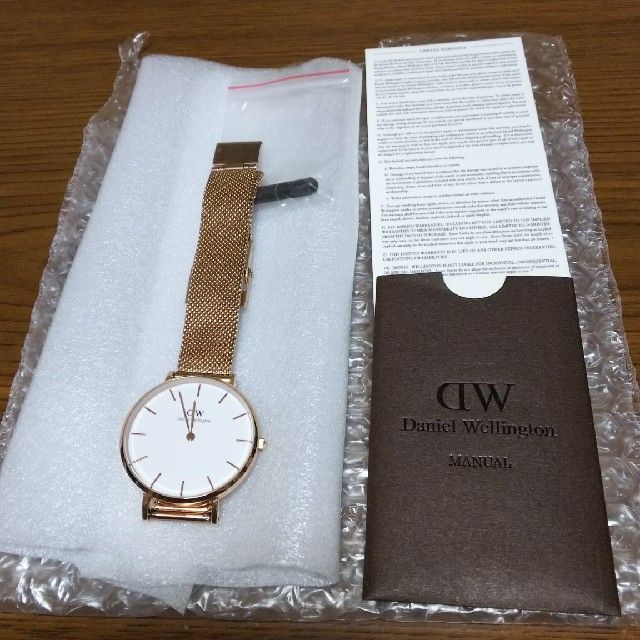 Daniel Wellington(ダニエルウェリントン)のダニエルウェリントン  メッシュベルト32ミリ レディースのファッション小物(腕時計)の商品写真