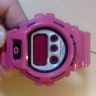 ジーショック(G-SHOCK)のG-SHOCK DW-6900CS クレイジーカラー ピンク レディース 腕時計(腕時計)