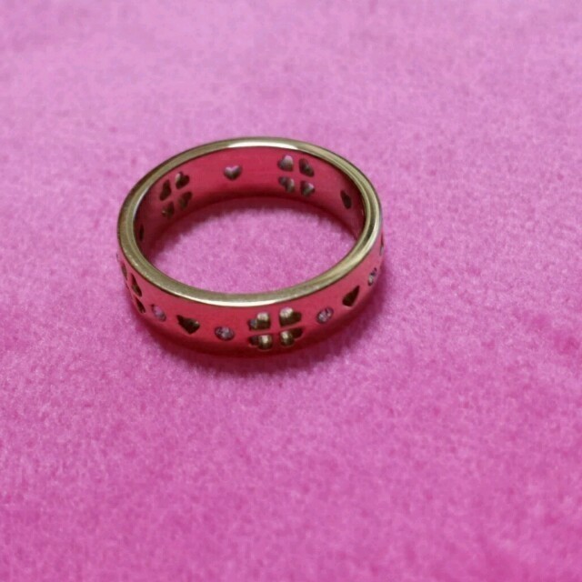 Folli Follie(フォリフォリ)の値下フォリフォリ ピンクゴールドリング♥ レディースのアクセサリー(リング(指輪))の商品写真