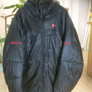 マーモット(MARMOT)のMarmotダウンジャケット(黒)値下げ(ダウンジャケット)