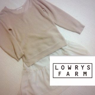 ローリーズファーム(LOWRYS FARM)の送込♡ ローリーズファーム ニット(ニット/セーター)