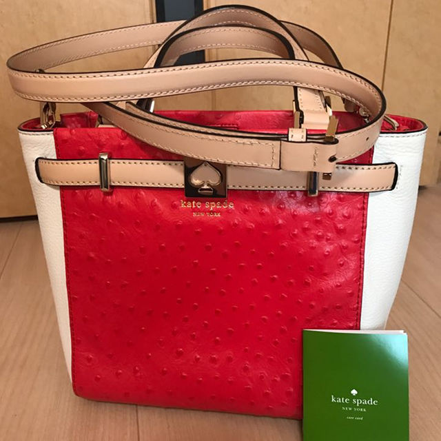 kate spade new york - 美品☺︎katespadeオーストリッチ風2wayバッグの通販 by えりおちゃん's shop