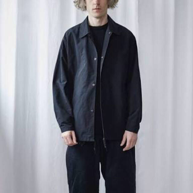 COMOLI 【silk coaches jacket】コーチジャケット シルク COMOLI 【silk coaches jacket】コーチジャケット シルク