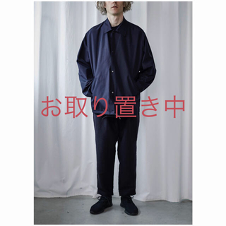 COMOLI 【silk coaches jacket】コーチジャケット シルク