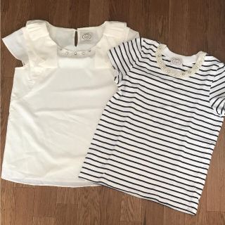 トッコ(tocco)のtocco トップス ２枚セット(カットソー(半袖/袖なし))