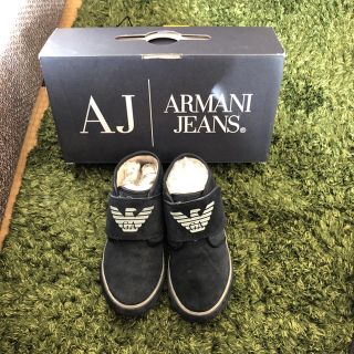 アルマーニ ジュニア(ARMANI JUNIOR)のアルマーニ 靴 ハイカット　キッズ(スニーカー)