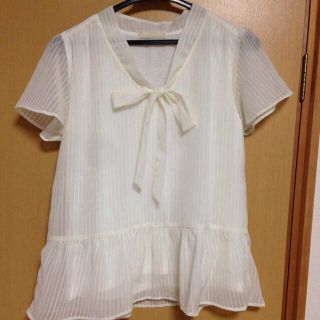 エニィスィス(anySiS)のanysis♡シフォンカットソー⭐︎新品(カットソー(半袖/袖なし))