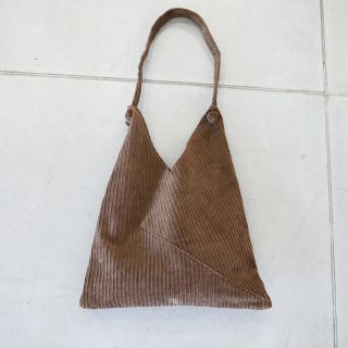 トゥデイフル(TODAYFUL)のTODAYFUL  Corduroy Triangle Bag (トートバッグ)