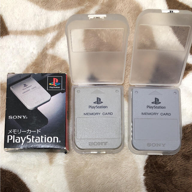 PlayStation(プレイステーション)のPlayStation メモリーカード 1個 エンタメ/ホビーのゲームソフト/ゲーム機本体(その他)の商品写真