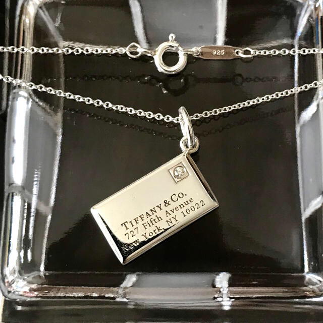 Tiffany & Co.(ティファニー)の早い者勝ちSALE‼️チェーン無し ダイヤ付  エンペローブ ネックレス❤︎ レディースのアクセサリー(ネックレス)の商品写真