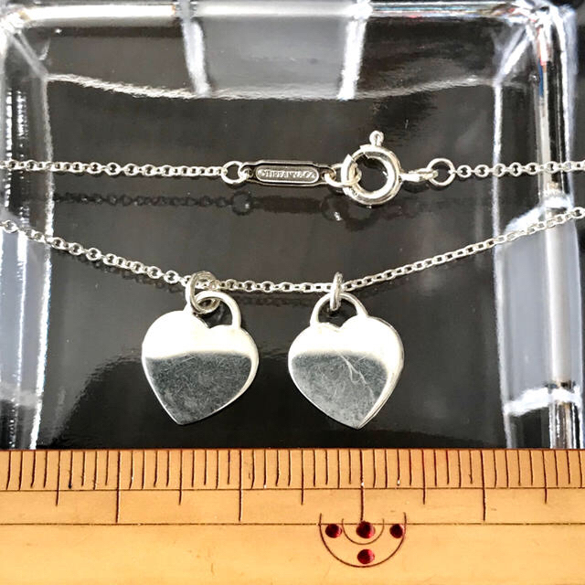 Tiffany & Co.(ティファニー)の限界値下げ❣️ティファニー  ミニダブル ハート エナメル❤︎ レディースのアクセサリー(ネックレス)の商品写真