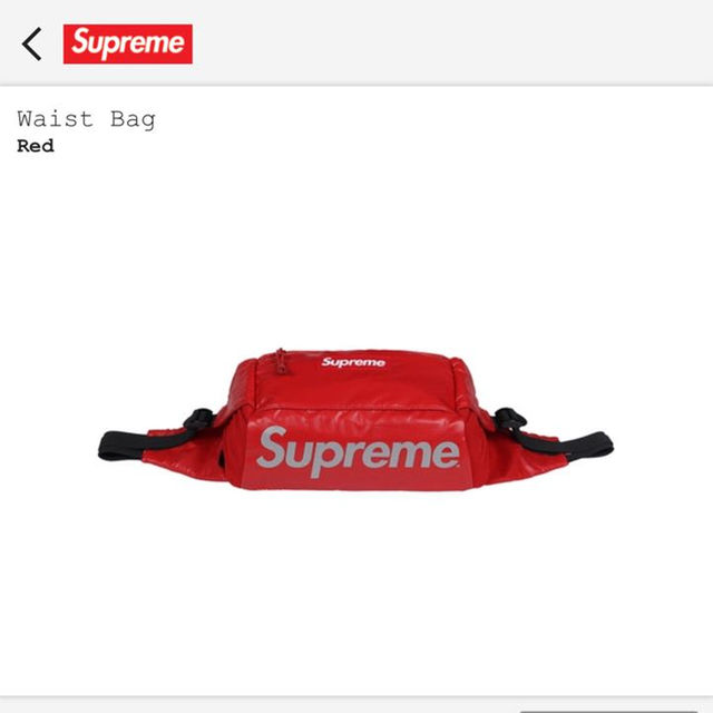 Supreme(シュプリーム)のSupreme  waist bag 値下げ可 シュプリーム ウエストバック メンズのバッグ(ボストンバッグ)の商品写真