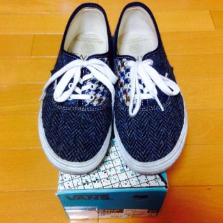 ヴァンズ(VANS)のB&Y ハリスツイード×VANS24.5(スニーカー)