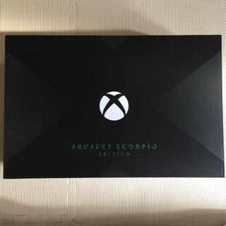 エックスボックス(Xbox)のXbox one x PROJECT SCORPIO EDITION(家庭用ゲーム機本体)
