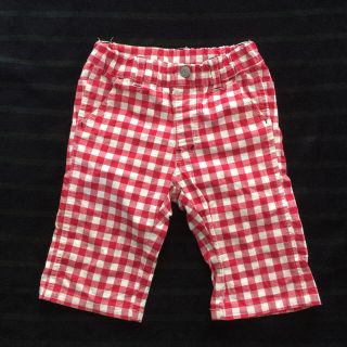 エフオーキッズ(F.O.KIDS)の●F.O.KIDS ギンガムチェック パンツ 100 USED●(パンツ/スパッツ)