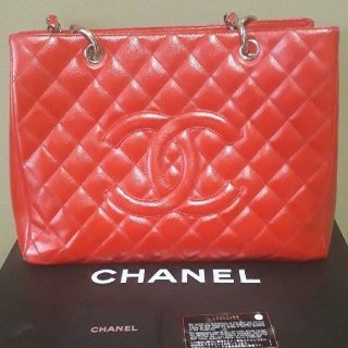 シャネル(CHANEL)のCHANEL キャビアスキン トートバッグ(トートバッグ)