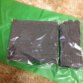 TOMMY HILFIGER - トミー☆メンズマフラー&手袋の通販 by
