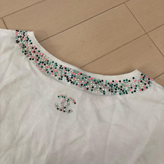 CHANEL(シャネル)のCHANEL Tシャツ36 りり様専用 レディースのトップス(Tシャツ(半袖/袖なし))の商品写真