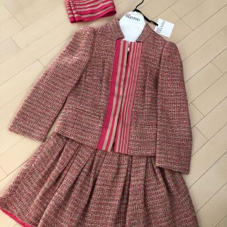 レッドヴァレンティノ(RED VALENTINO)のREDVALENTINO スーツ(ノーカラージャケット)