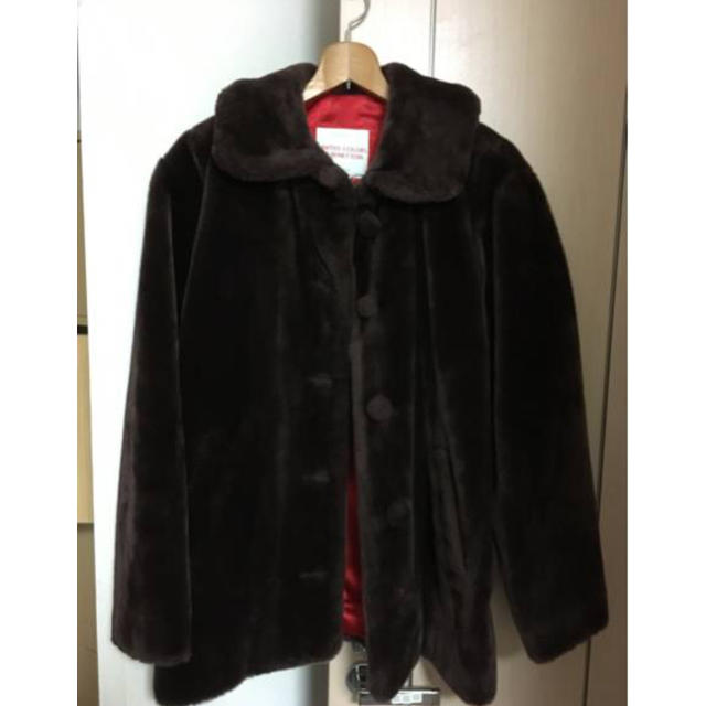 Lochie(ロキエ)のmade in italy fake far coat . レディースのジャケット/アウター(毛皮/ファーコート)の商品写真