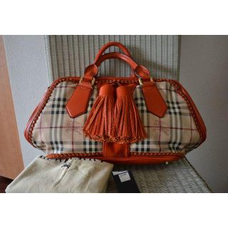 バーバリー(BURBERRY)のバーバリー プローサム ハンドバッグ ボストンバッグ(ハンドバッグ)