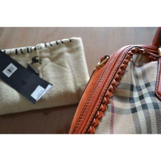 バーバリー(BURBERRY)の確認写真用　バーバリー プローサム ハンドバッグ ボストンバッグ(ハンドバッグ)