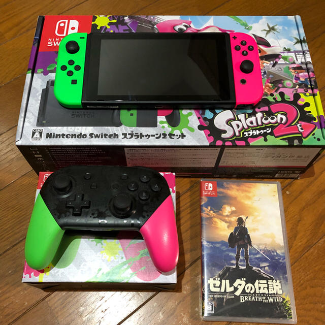 Nintendo Switch - 【美品】ニンテンドースイッチ本体スプラトゥーン2 ...
