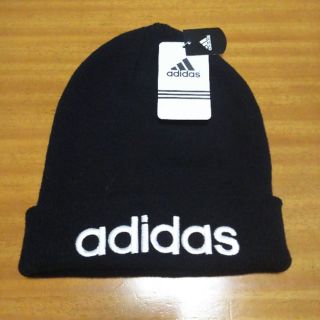 アディダス(adidas)の【3917様専用】新品！adidas★ブラックニット帽子(その他)