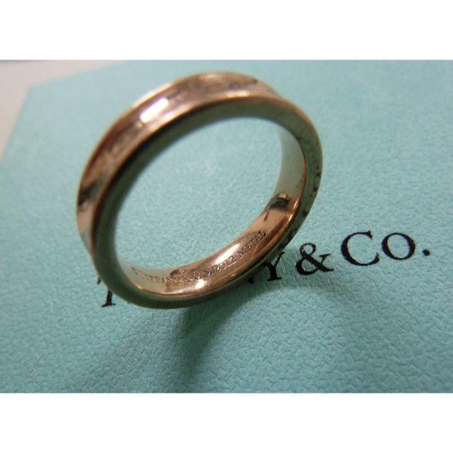 Tiffany & Co.(ティファニー)のティファニー1837 2012METAL ルベドメタル　ナローリング　10号 レディースのアクセサリー(リング(指輪))の商品写真