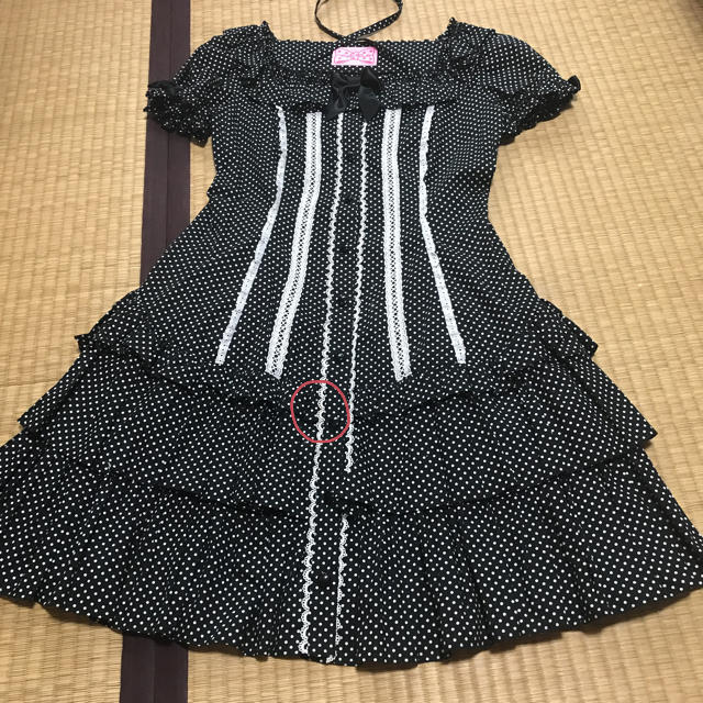 Angelic Pretty(アンジェリックプリティー)の【ねちゃん様専用♪】アンジェリックプリティ 前びらきワンピース レディースのワンピース(ミニワンピース)の商品写真