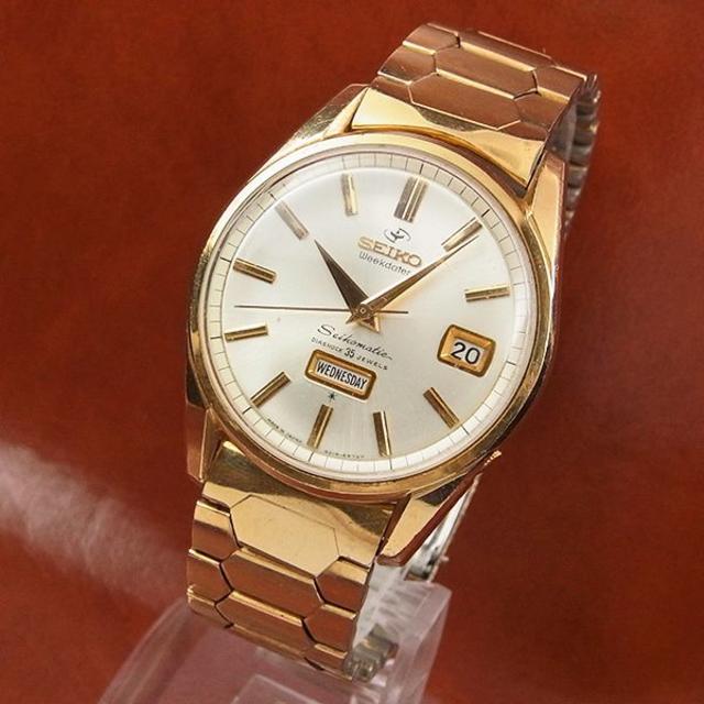 SEIKO - セイコーマチック ウィークデーター 35石 オートマチックの通販 by aether|セイコーならラクマ SEIKO - セイコーマチック ウィークデーター 35石 オートマチックの通販 by aether|セイコーならラクマ