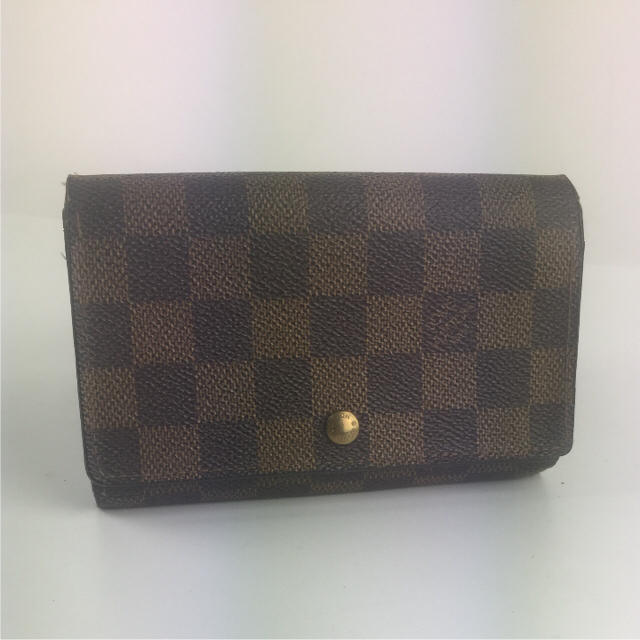 LOUIS VUITTON(ルイヴィトン)の確実正規品LOUIS VUITTONダミエL字ファスナー財布 レディースのファッション小物(財布)の商品写真